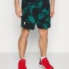 Under Armour ROCK - Krótkie Spodenki Sportowe - Coastal Teal/fade/white