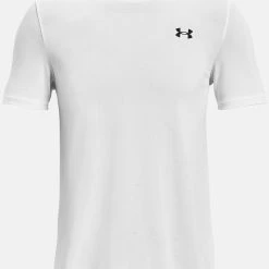Under Armour SEAMLESS - T-shirt Z Nadrukiem - White 7 Under Armour SEAMLESS - T-shirt Z Nadrukiem - White -Under Armour shop b3051e8630184c769e52c312a8a6f2b1