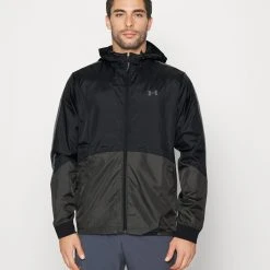 Under Armour LEGACY - Wiatrówka - Black/jet Gray/pitch Gray