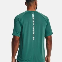 Under Armour TECH REFLECTIVE - Koszulka Sportowa - Coastal Teal