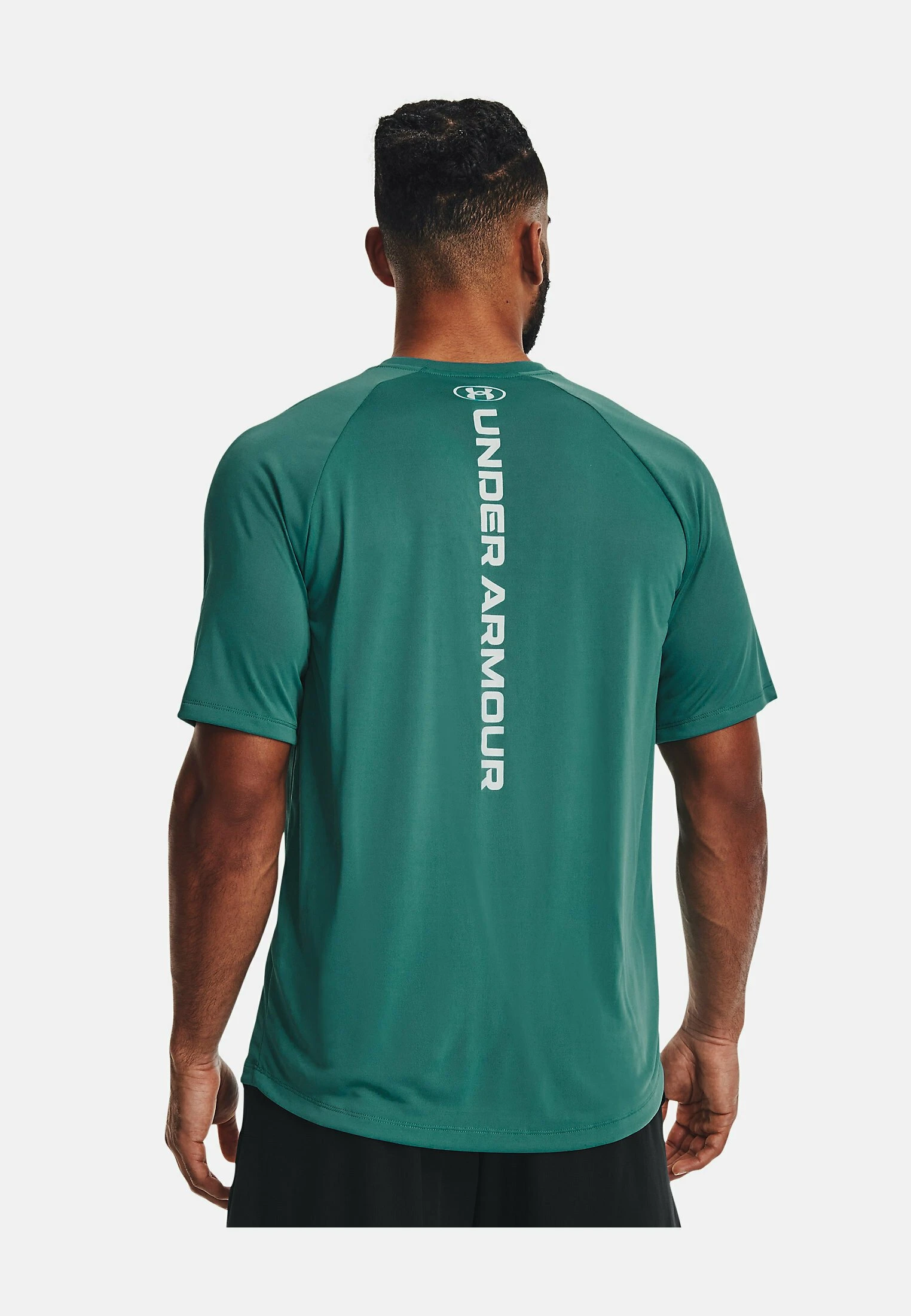 Under Armour TECH REFLECTIVE - Koszulka Sportowa - Coastal Teal 1 Under Armour TECH REFLECTIVE - Koszulka Sportowa - Coastal Teal