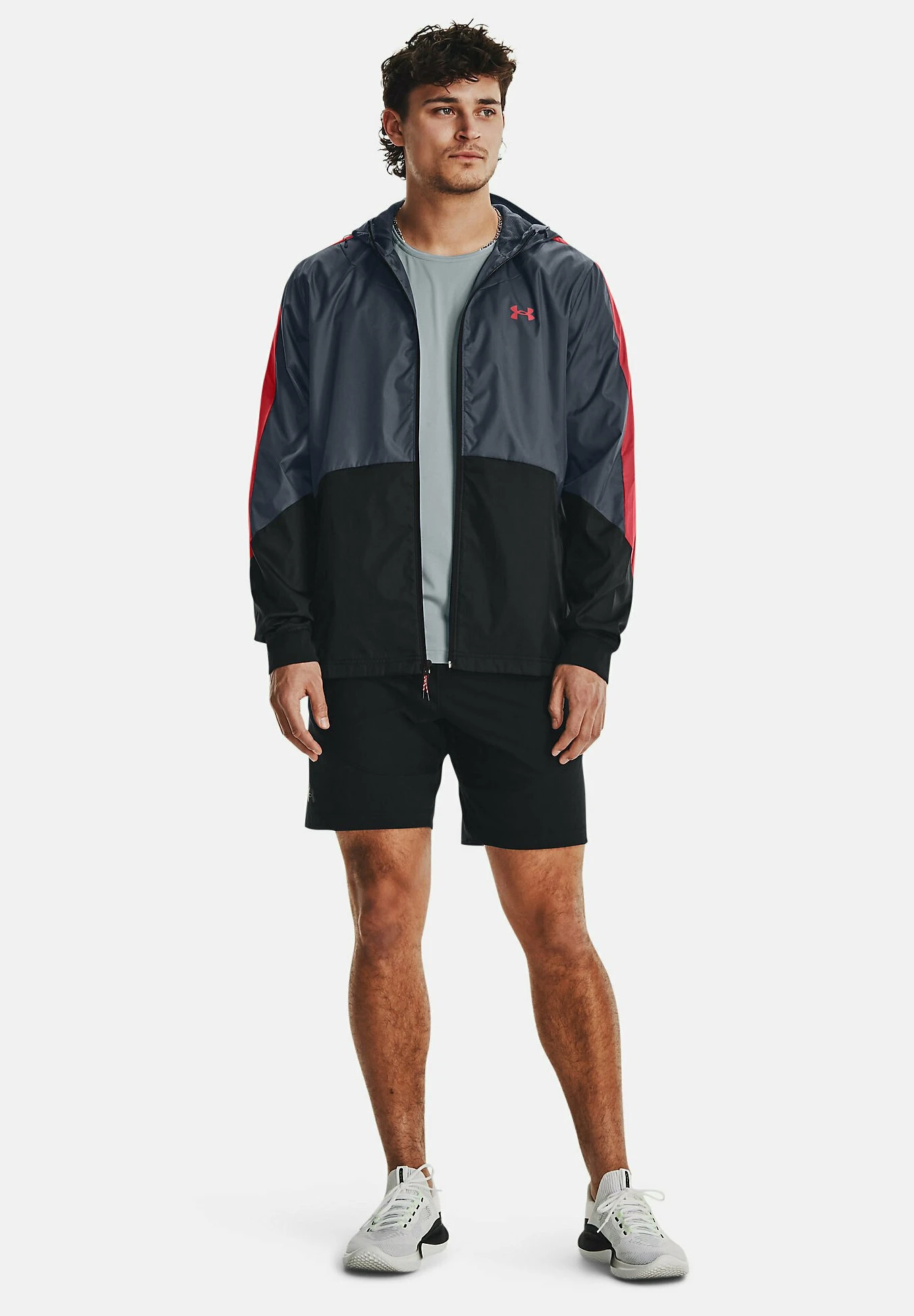 LONG-SLEEVES LEGACY - Kurtka Outdoor - downpour gray Under Armour LONG-SLEEVES LEGACY - Kurtka Outdoor - Downpour Gray -Under Armour shop b4c001ca43864548baaaa513b1b59ee4