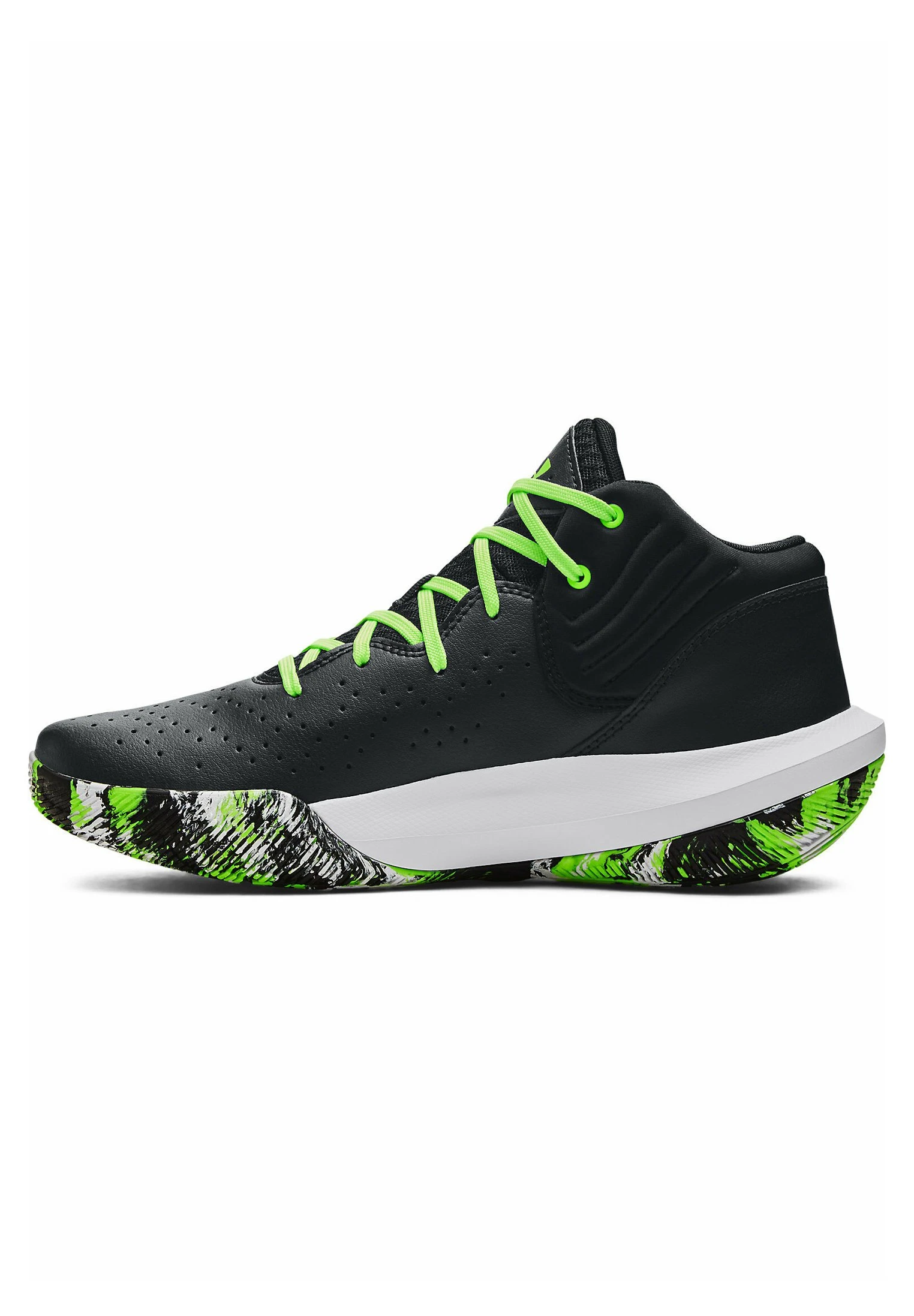COURT PERFORMANCE UA JET - Obuwie do koszykówki - black Under Armour COURT PERFORMANCE UA JET - Obuwie Do Koszykówki - Black -Under Armour shop b584ff098a724a409c4cbb256e7b9098