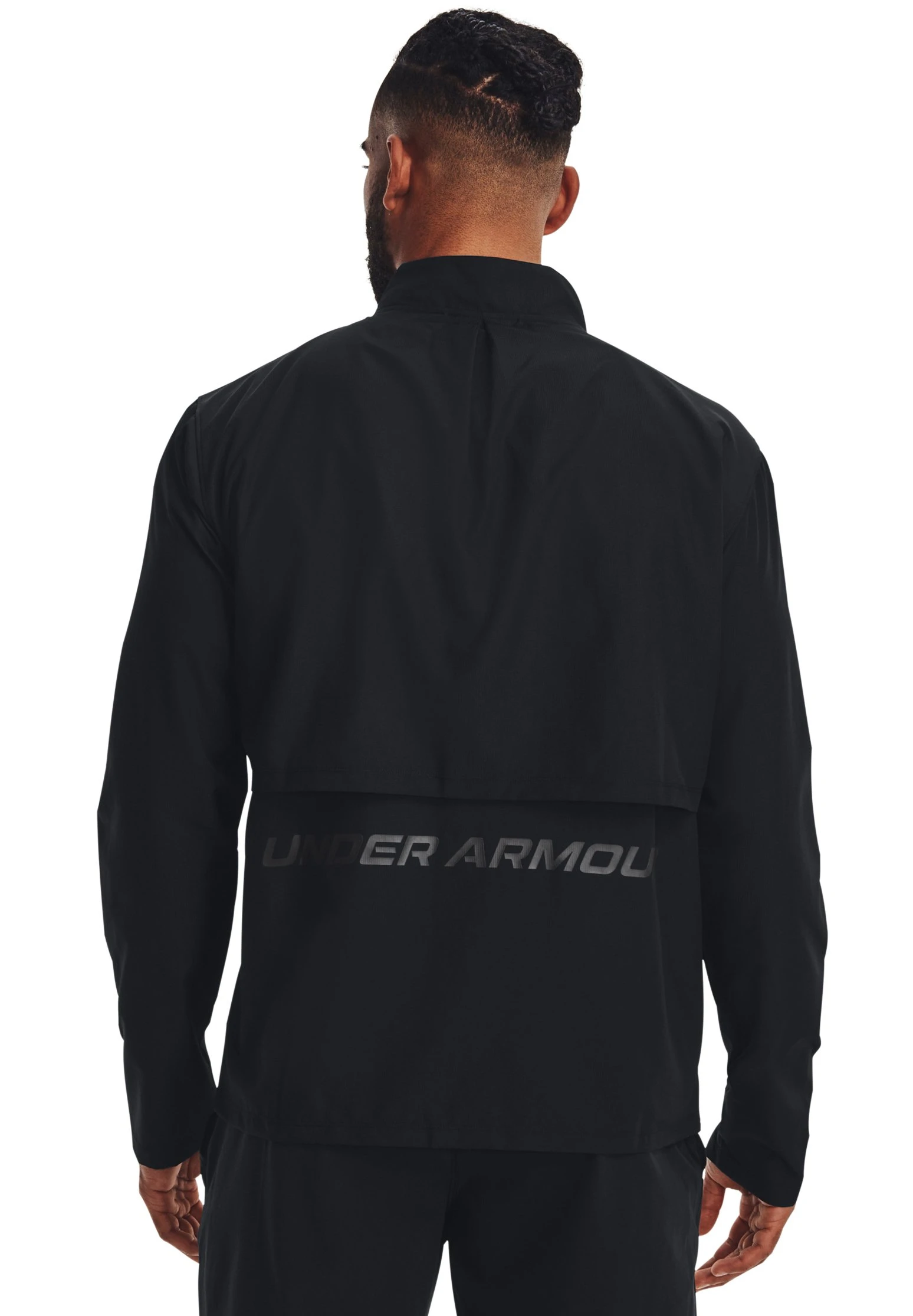 STORM RUN - Kurtka do biegania - black / jet gray / reflective Under Armour STORM RUN - Kurtka Do Biegania - Black / Jet Gray / Reflective -Under Armour shop b715805fa6fe4b069867df7a1be22361