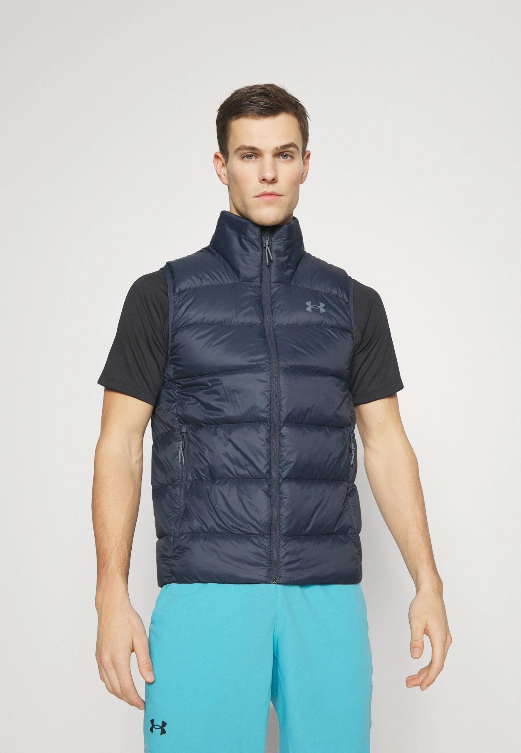 Under Armour ARMOUR 2.0 VEST - Kamizelka - Downpour Gray/gravel 1 Under Armour ARMOUR 2.0 VEST - Kamizelka - Downpour Gray/gravel