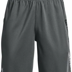 Under Armour STUNT 3.0 - Krótkie Spodenki Sportowe - Pitch Gray