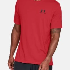 Under Armour SPORTSTYLE LC SS - T-shirt Basic - Red 2 Under Armour SPORTSTYLE LC SS - T-shirt Basic - Red -Under Armour shop ba6c164aaa4a437b9cf573dc1615e55c
