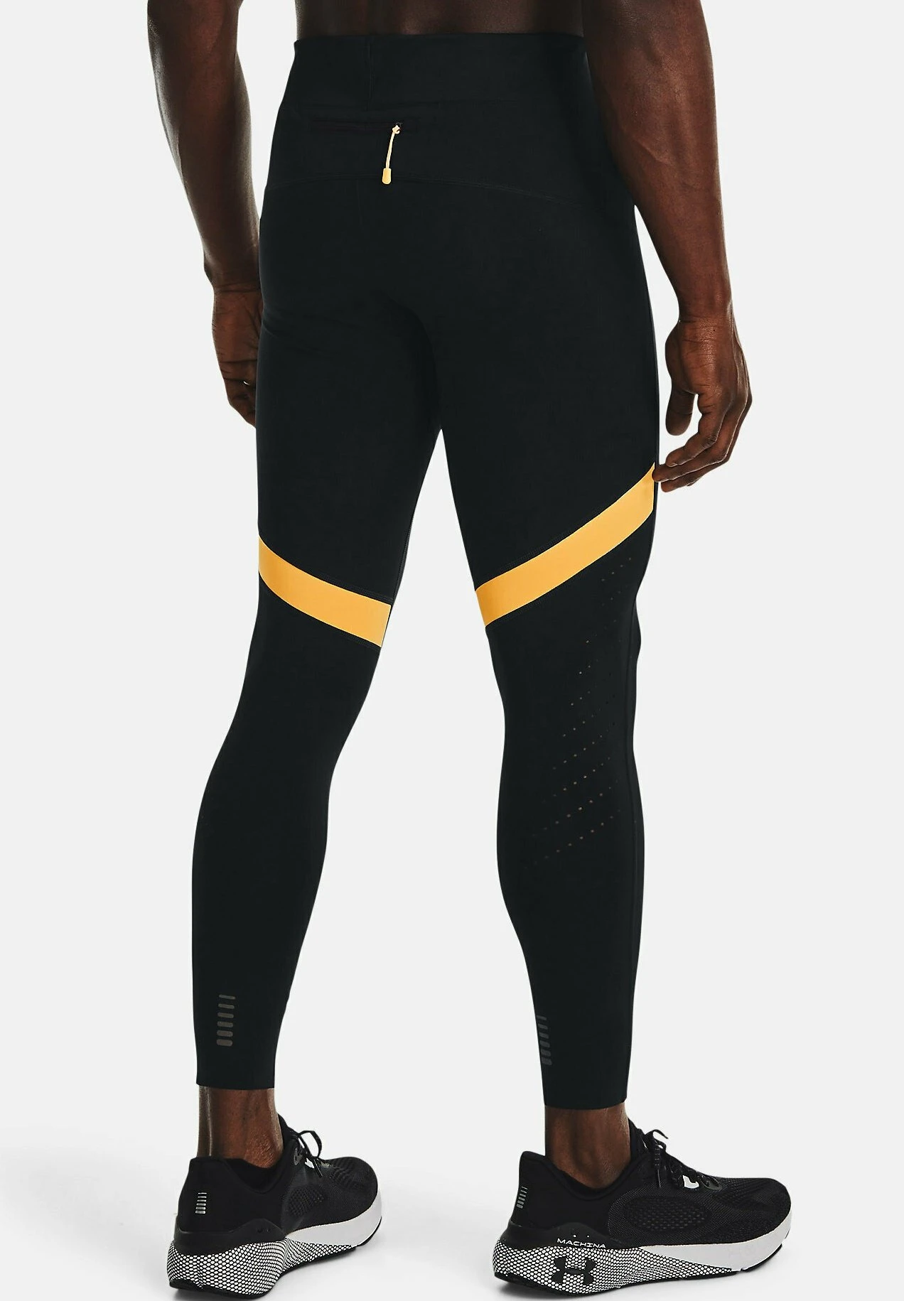 Under Armour SPEEDPOCKET TIGHT - Legginsy - Black 3 Under Armour SPEEDPOCKET TIGHT - Legginsy - Black - obrazek 3