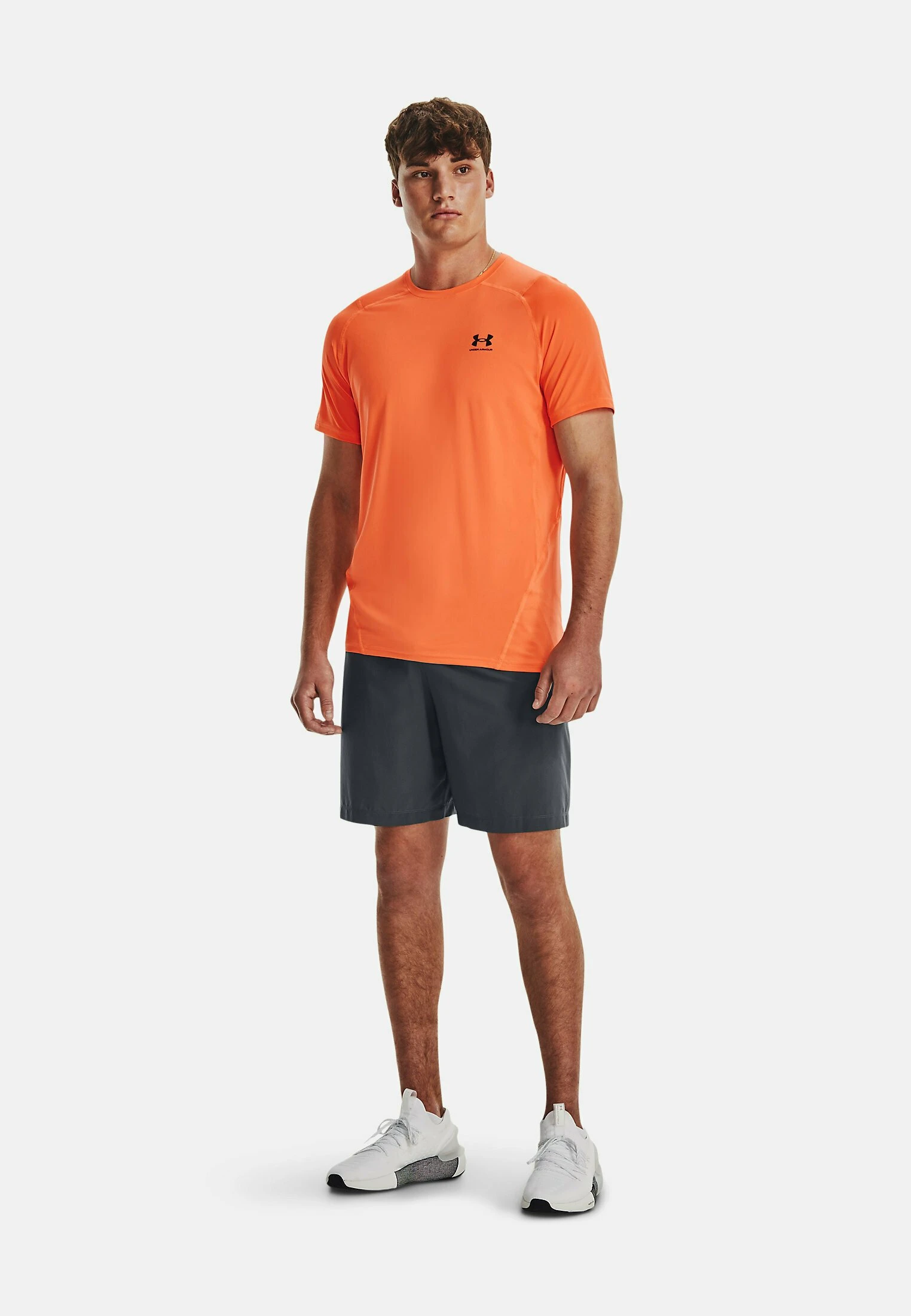 T-shirt basic - orange blast Under Armour T-shirt Basic - Orange Blast -Under Armour shop bd7e426160c647e19bc7e1662c6f4abf