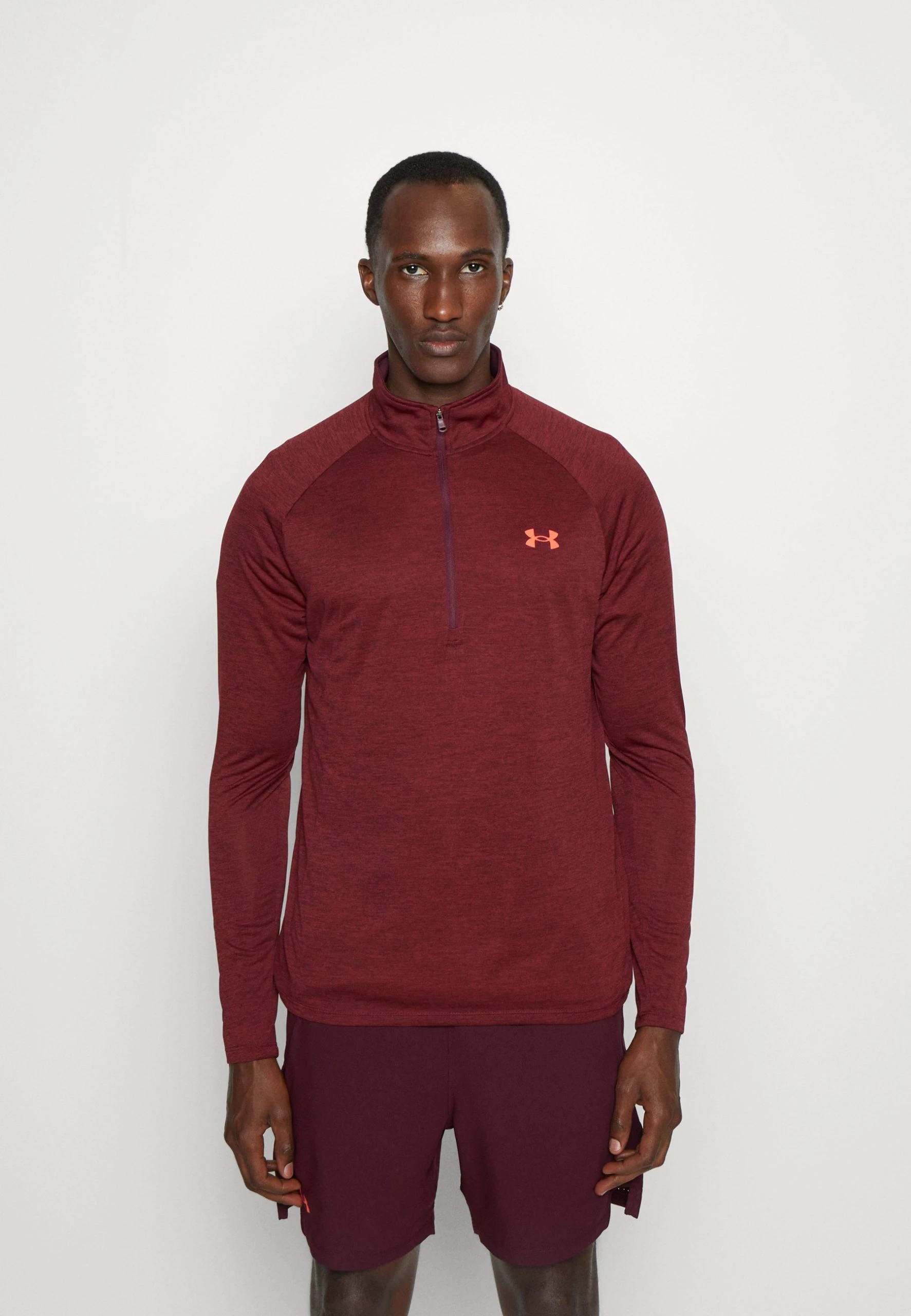 TECH ZIP - Bluzka z długim rękawem - dark maroon / cordova red / beta Under Armour TECH ZIP - Bluzka Z Długim Rękawem - Dark Maroon / Cordova Red / Beta -Under Armour shop bdbfac3f35ee4a64b4fffede4cd5b308 scaled