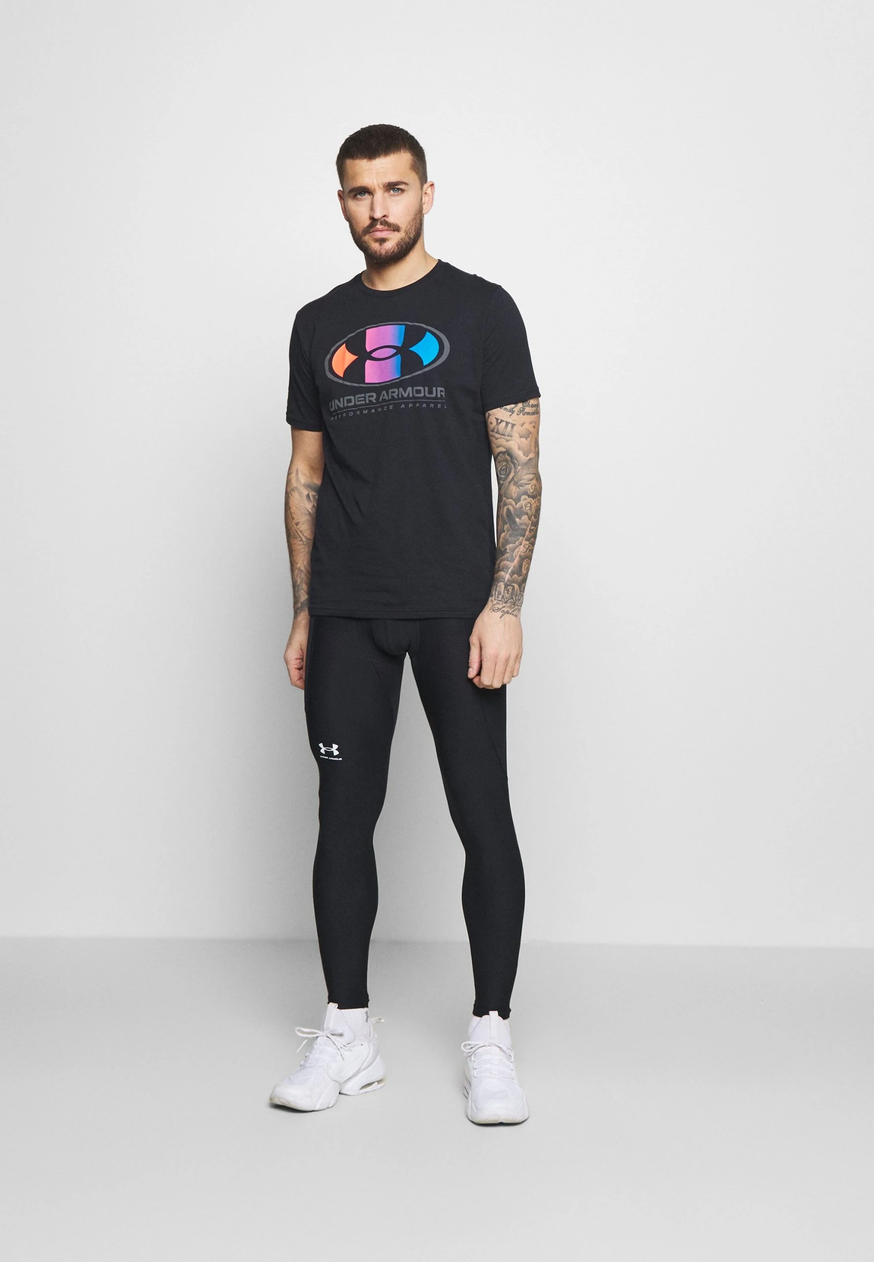 Legginsy - black Under Armour Legginsy - Black -Under Armour shop be423a02dbcd4fdcac854d2d5fc5ae5b scaled