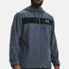 Under Armour SPORTSTYLE - Bluza Z Kapturem - Downpour Gray
