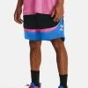 Under Armour HEATWAVE HOOPS - Krótkie Spodenki Sportowe - Black