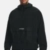 Under Armour UA RUSH WOVEN - Wiatrówka - Black