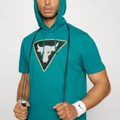 Under Armour T-shirt Z Nadrukiem - Coastal Teal/ivory/black -Under Armour shop bf7db88ffa4e4894826f0fe2a4806ec2 scaled