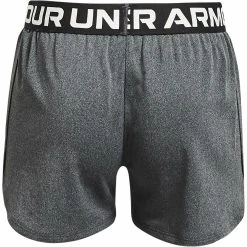 Under Armour PLAY UP SOLID - Krótkie Spodenki Sportowe - Pitch Gray Light Heather