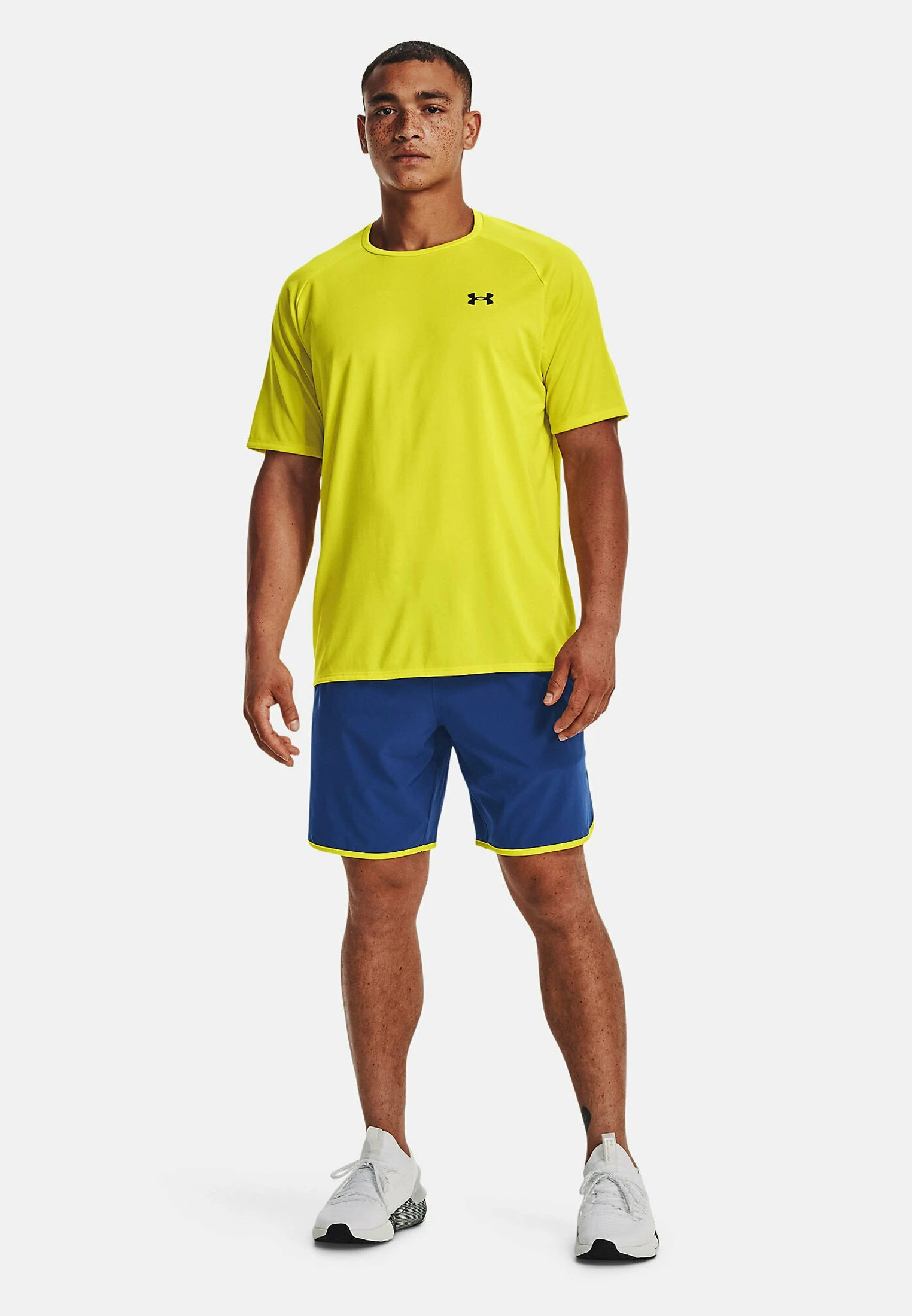 HIIT IN - Krótkie spodenki sportowe - blue mirage Under Armour HIIT IN - Krótkie Spodenki Sportowe - Blue Mirage -Under Armour shop c038a73e4d104d6e82f91b3ae0aef732