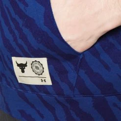 Under Armour RIVAL - Bluza Z Kapturem - Blue Mirage -Under Armour shop c1664eafbf68429cb21000b830419cde scaled