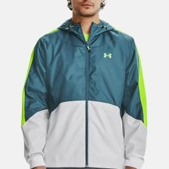 Under Armour LONG-SLEEVES LEGACY - Kurtka Outdoor - Static Blue
