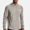 Under Armour RIVAL TERRY - Bluza Z Kapturem - White