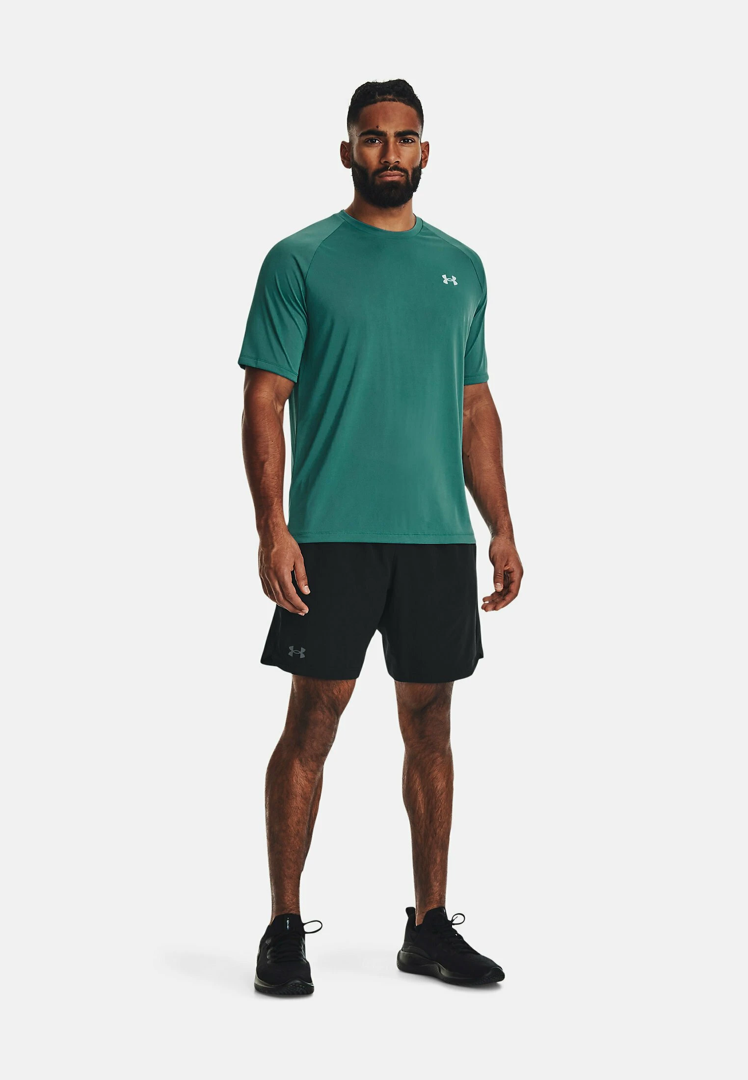 Under Armour TECH REFLECTIVE - Koszulka Sportowa - Coastal Teal 2 Under Armour TECH REFLECTIVE - Koszulka Sportowa - Coastal Teal - obrazek 2