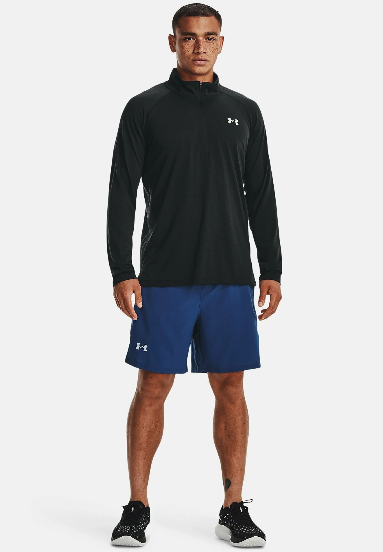 LAUNCH - Krótkie spodenki sportowe - blue mirage Under Armour LAUNCH - Krótkie Spodenki Sportowe - Blue Mirage -Under Armour shop c5774fb2dee441d8a5dc911a0abd2db2