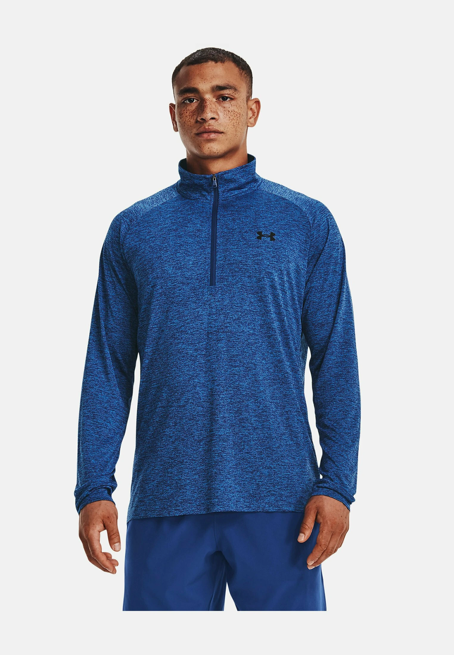 TECH ZIP - Bluzka z długim rękawem - blue mirage Under Armour TECH ZIP - Bluzka Z Długim Rękawem - Blue Mirage -Under Armour shop cd01db5762ca4eada14218ec9d73bbf0