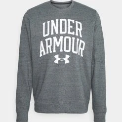 Under Armour RIVAL CREW - Bluza - Pitch Gray Full Heather -Under Armour shop cfc72814bbec49179105835b759e5db0 scaled