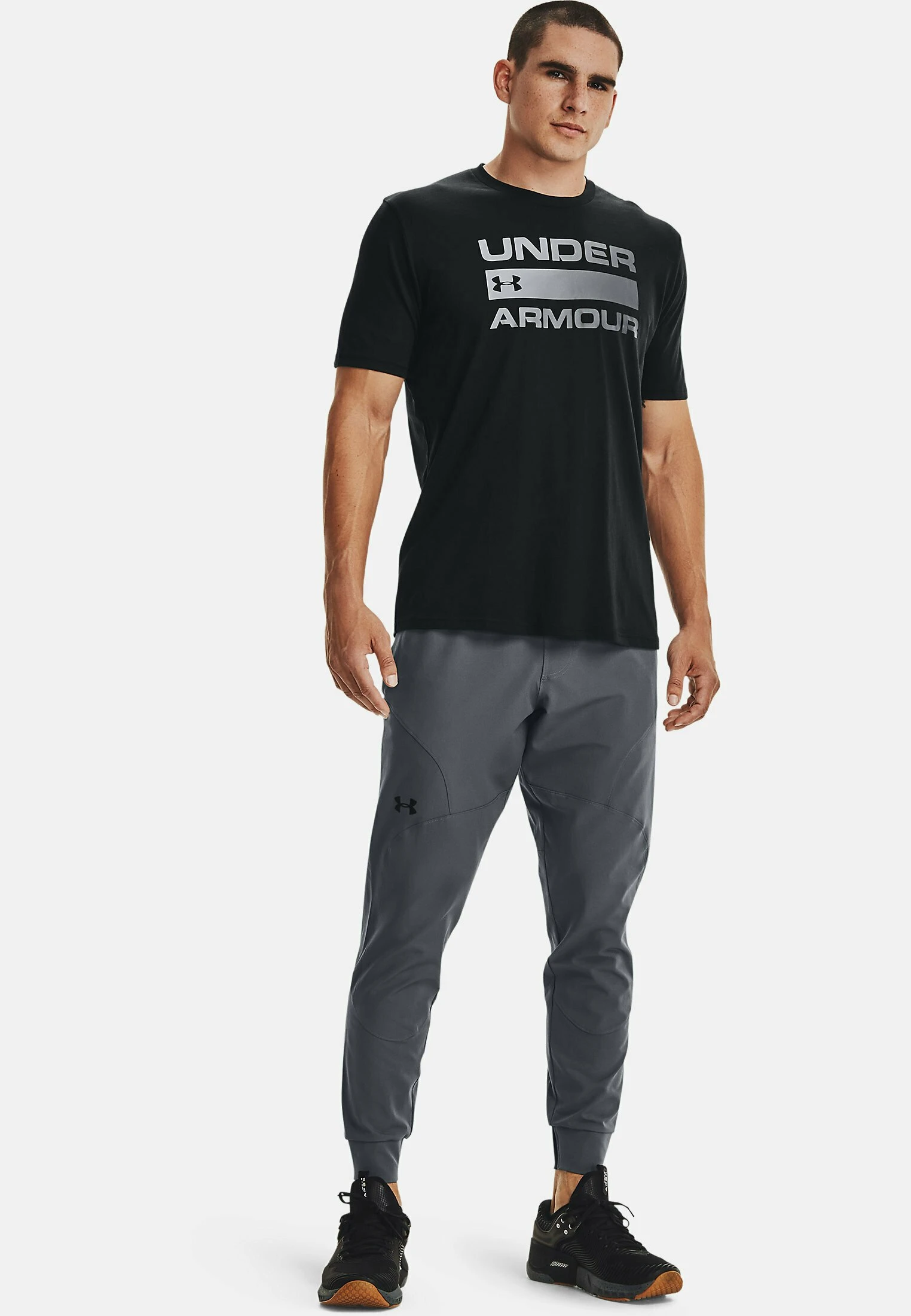 UNSTOPPABLE - Spodnie treningowe - grey Under Armour UNSTOPPABLE - Spodnie Treningowe - Grey -Under Armour shop cfe0a3d208f947e99a8131e6f6a848d7
