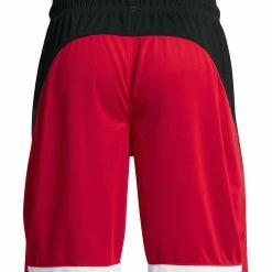 Under Armour BASELINE 10IN - Krótkie Spodenki Sportowe - Red -Under Armour shop cfe283b6f30e4ad2a91a797ccde711e5