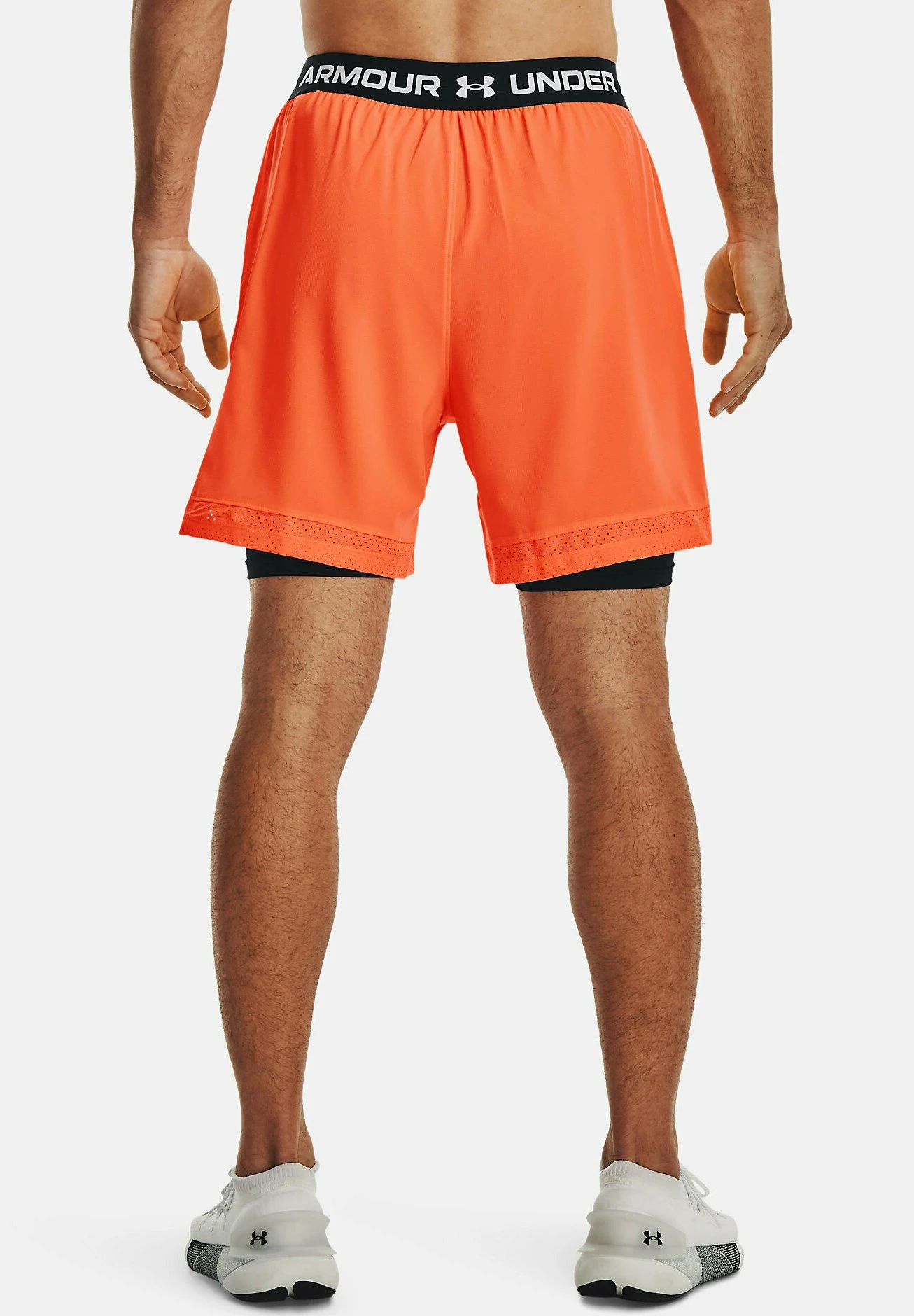 Under Armour VANISH - Krótkie Spodenki Sportowe - Orange Blast 3 Under Armour VANISH - Krótkie Spodenki Sportowe - Orange Blast - obrazek 3