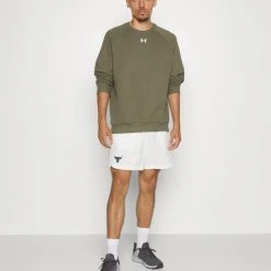 Under Armour RIVAL CREW - Bluza - Marine Green/white -Under Armour shop d1a167f42478419bbedc585d71fc5a26 scaled