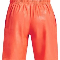 Under Armour EMBOSS - Krótkie Spodenki Sportowe - After Burn -Under Armour shop d42e9de2ad6042fa9f81762af55cb331