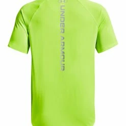 Under Armour TECH REFLECTIVE - Koszulka Sportowa - Lime Surge -Under Armour shop d4e3b4741ea04ce2bcc02db840cfaa5f