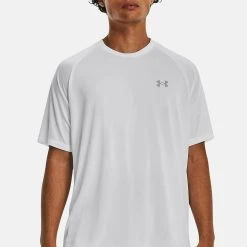 Under Armour TECH REFLECTIVE - Koszulka Sportowa - White