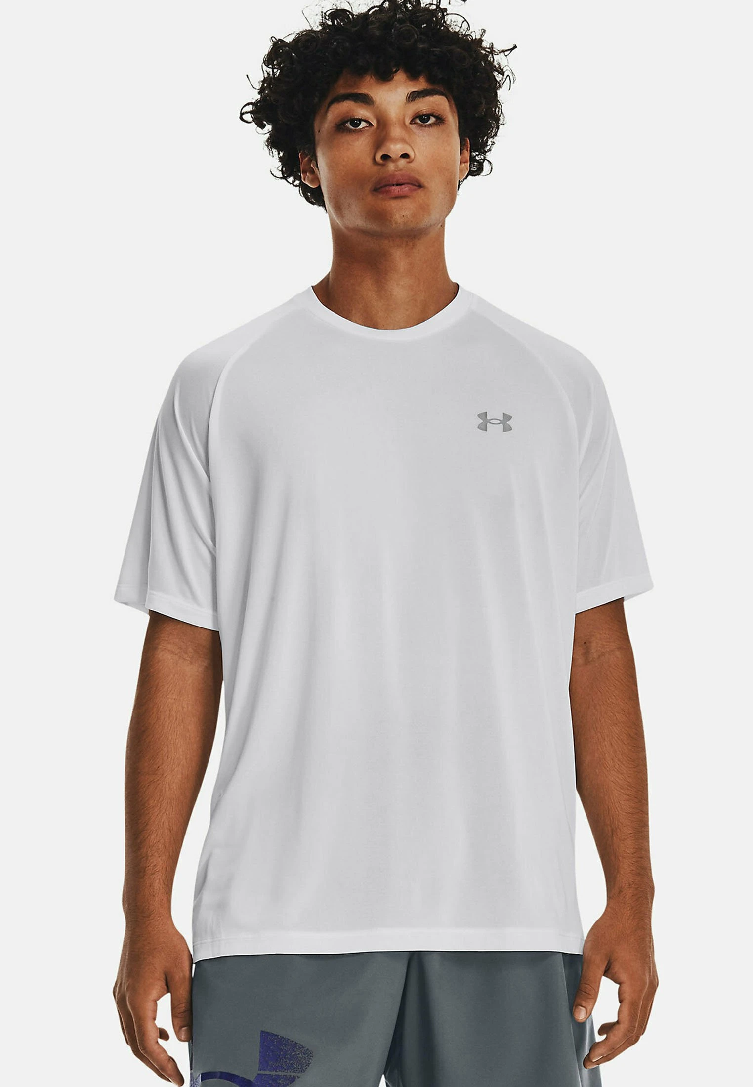 TECH REFLECTIVE - Koszulka sportowa - white Under Armour TECH REFLECTIVE - Koszulka Sportowa - White -Under Armour shop d78740c6c7b74515839916ff929bd627