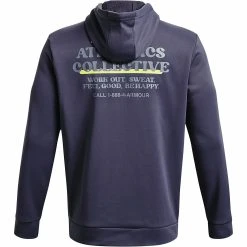 Under Armour Bluza Z Kapturem - Tempered Steel -Under Armour shop d880ab7d86744755a660afd1670b5602