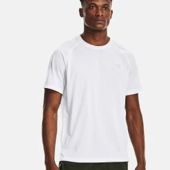 Under Armour STREAKER - Koszulka Sportowa - White