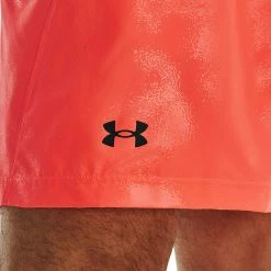 Under Armour EMBOSS - Krótkie Spodenki Sportowe - After Burn -Under Armour shop dbc7b55539c040409b7489a4769ff17e