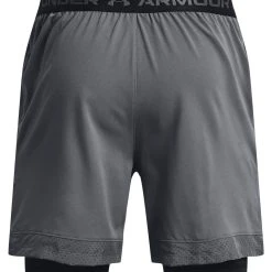 Under Armour VANISH - Krótkie Spodenki Sportowe - Pitch Gray / Black / Black -Under Armour shop dd1cf172176a443e9ddcd29612fce1fc scaled