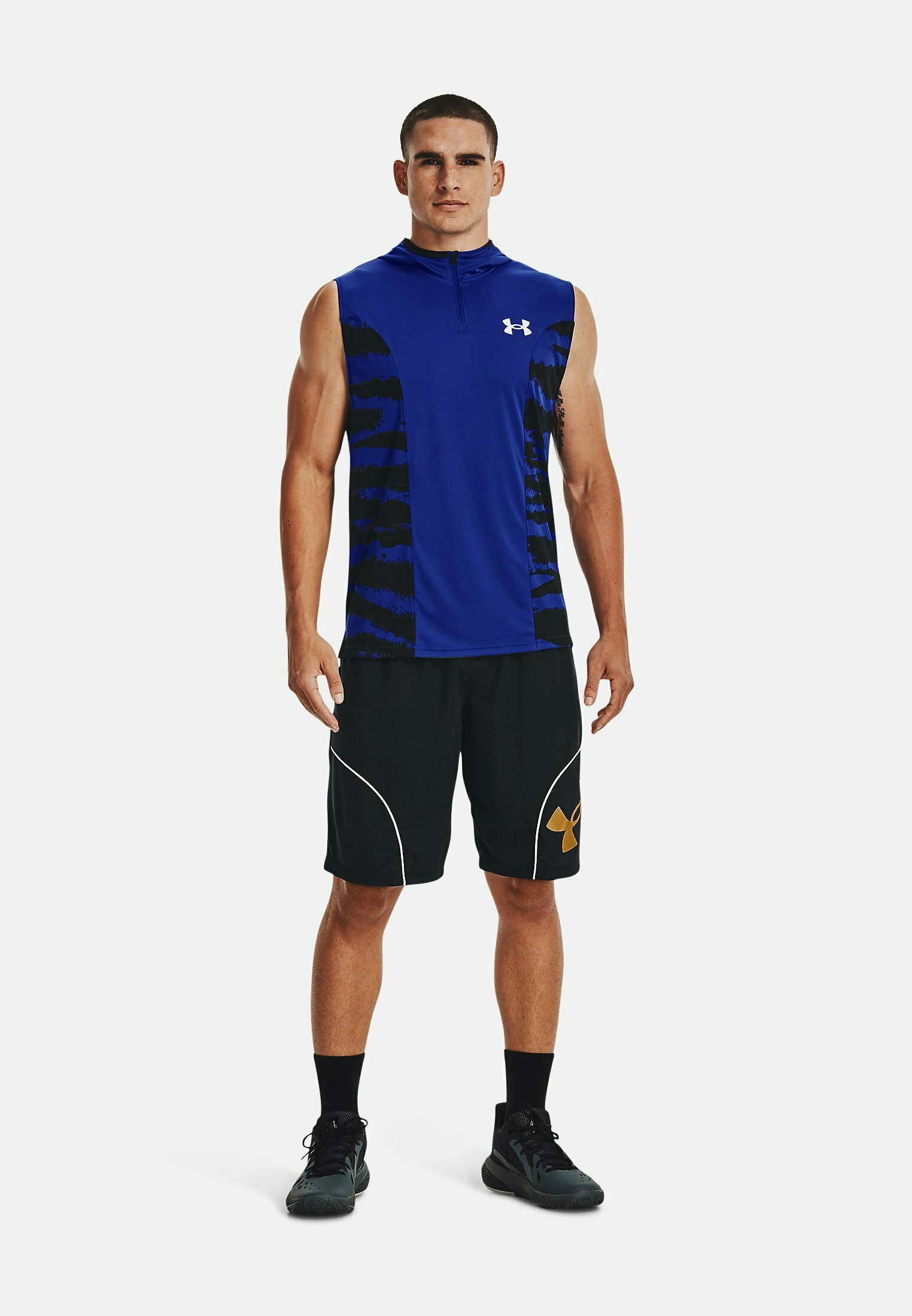 PERIMETER - Krótkie spodenki sportowe - black Under Armour PERIMETER - Krótkie Spodenki Sportowe - Black -Under Armour shop dd973ece566c40a885a5a81993925a6d