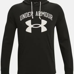 Under Armour RIVAL TERRY BIG LOGO HD-WHT - Bluza Z Kapturem - Black 3 Under Armour RIVAL TERRY BIG LOGO HD-WHT - Bluza Z Kapturem - Black -Under Armour shop ddd37c8c4bd541a693e3623fda6fb221