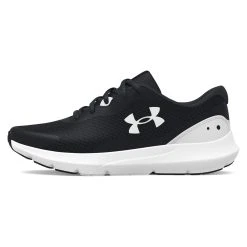Under Armour VISUAL CUSHIONING UA BGS SURGE - Obuwie Do Biegania Treningowe - Black