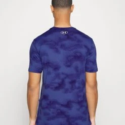 Under Armour RUSH ENERGY PRINT - Koszulka Sportowa - Sonar Blue -Under Armour shop ded6bc8a3cc848edb67e782dcd47489a scaled