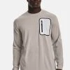 Under Armour JOURNEY - Bluzka Z Długim Rękawem - Ghost Gray