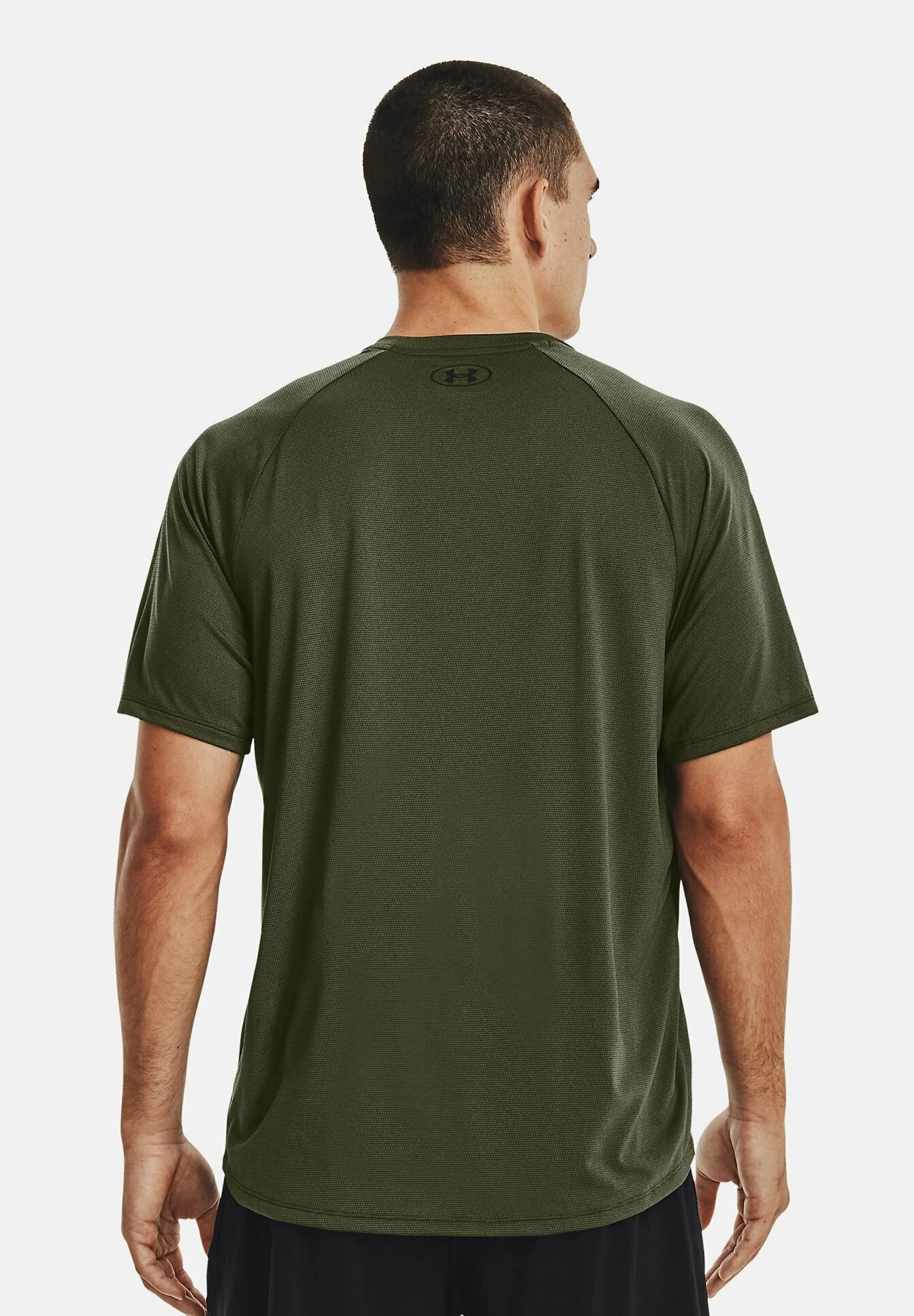 Under Armour NOVELTY TECH 2.0 TRAININGS - T-shirt Z Nadrukiem - Marine Od Green 3 Under Armour NOVELTY TECH 2.0 TRAININGS - T-shirt Z Nadrukiem - Marine Od Green - obrazek 3