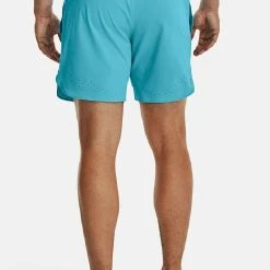 Under Armour PEAK - Krótkie Spodenki Sportowe - Blue Surf -Under Armour shop e30a31d8fb2944b0b565b102ae209588