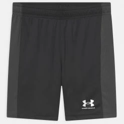 Under Armour CHALLENGER - Krótkie Spodenki Sportowe - Black/white