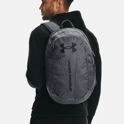 Under Armour UA HUSTLE LITE - Plecak - Grey