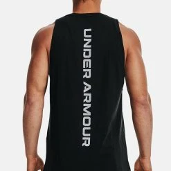 Under Armour BASELINE TANK - Top - Black 2 Under Armour BASELINE TANK - Top - Black -Under Armour shop e8c5f2c94cac44c8af61a6daff8967be